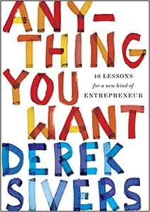 Cover of the book "Anything you Want" by Derek Sivers